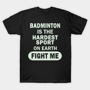 Passion Men Double Badminton Sports T-Shirt